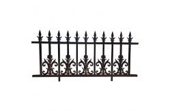 China Anti Rust Backyard Tubular Metal Fence Customization supplier