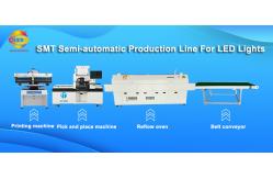 China Semi Automatic LED Chip Mounter Pick And Place Pcb Machine HCT-530SV 45000CPH supplier