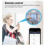Eu Smart Plug Socket Wifi Outlet Tuya Alexa Voice Control Electrical Power Socket