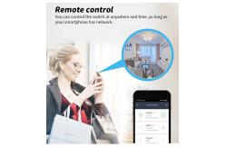 China Eu Smart Plug Socket Wifi Outlet Tuya Alexa Voice Control Electrical Power Socket supplier
