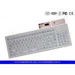 Industrial Silicone Wireless Keyboard IP67 Compliance Built - In Touchpad for sale