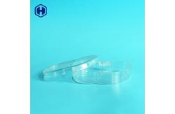 China Apple Shape PET Packaging Box Small Size Lightweight Space Saving supplier
