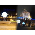 Advertising Tripod Ball Moon Ballon Light 1m Event Inflatable LED 400W for sale