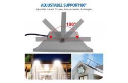 China 50w Led Solar Powered Outdoor IP67 Waterproof Flood Lights with Remote Control supplier