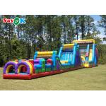 150m 495ft Commercial Inflatable Obstacle Course For Adult