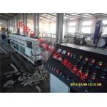 Drainage And Gas Pipe Plastic Extrusion Line , PP PE Extruder Machine for sale