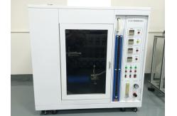 China UL94 Horizontal Vertical Flame Test Chamber , EN 60695-2-11  Flammability Tester supplier