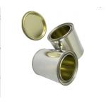 0.21mm Empty 5L Paint Tin CMYK Large Round Tin Containers