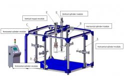China 5 Air Cylinders PLC Control Furniture  Testing Equipment, Table Furniture Testing Machine supplier