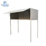 Grey White Garage Tool Over Car Bonnet Metal Storage Locker for sale