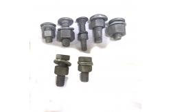 China Hot Dip Galvanized Round Head Bolts Guardrail Safty Bolts And Nuts And Washers supplier