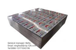 China Silver/Matt Finished Tin Plate Sheet Metal 600mm-1160mm Cutting Length supplier