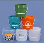 Durable And Lightweight Five Gallon Plastic Buckets With Gasket for sale