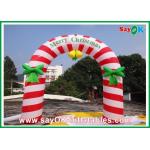 PVC Inflatable Holiday Decorations , Party Inflatable Christmas Arch for sale