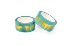 China Custom Make Printed Scrapbook Holographic Foil Kawaii Stationery Washi Tapes supplier