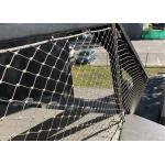 Flexibility Anti Acid Rope Safety Netting Customized 2.0 Mm Wire for sale