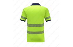 China Reflective PPE Safety Wear Summer New Breathable Quick-Drying Reflective POLO Shirt/T-Shirt With Custom Logo supplier