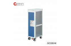 China 405*300*1030 Mm Airline Trolley Half Size Stainless Steel Trundle supplier