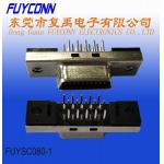 Female Servo Connector 1.27mm PCB Straight Female SCSI 20pin Connector