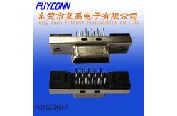 China Female Servo Connector 1.27mm PCB Straight Female SCSI 20pin Connector supplier