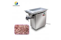 China Fatback Reclaimed Meat Industrial Meat Grinder Machine Sausage Stuffer supplier