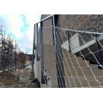 10x10cm Opening Stainless Steel 304 316 Woven Rope Mesh Balustrade for sale