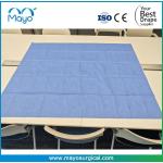 Disposable Sterile Square off Drape 200-100gsm Medical Plain Drape for Minor Surgery Procedures for sale