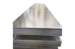 China Zero Spangle Galvanized Checkered Steel Plate Roll Hot Rolled GI Checkered Sheet supplier