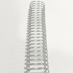 1.0mm Thick Twin Wire O Double Loop Spiral Binding Coil Wires for sale
