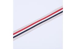 China Decorative Polyester Seatbelt Webbing 2cm Poly Cotton Webbing supplier