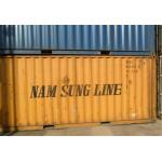 Yellow 20FT 40 Foot Open Side Container For Intermodal Transport for sale