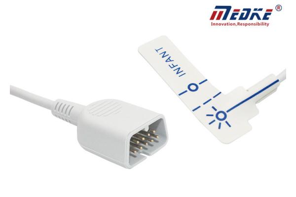 Nihon Kohden Infant Adhesive Foam Disposable Spo2 Sensor Compatible TL-252T, P1521