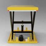 1T Small Hydraulic Lift Table For Commercial Buildings And Industrial Spaces