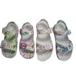 Fancy printing, Popular Comfortable Slipper Double Buckle Slide Sandals TIANO for sale