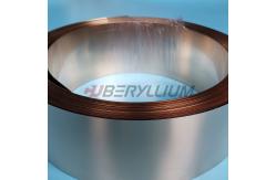 China Hard Temper C17200 Alloy Strips For Bell Relay Contract Spring supplier