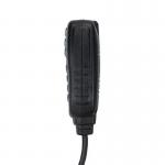 HM-207 PTT Waterproof Long Range Transmitter Black Walkie Talkie Microphone Speaker