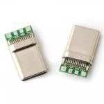 12pin USB 3.1 USB C Male Connector Solder Wire PCB USB Plug Interface for sale