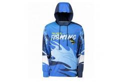 China Long Sleeve Custom Fishing Jerseys Lightweighted High Elasticity Keep Warm supplier