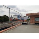 Boundary Wall Architectural Wire Mesh With Ferrule Rope 2.5 Mm Wire