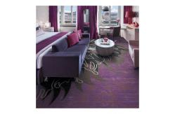 China Cost Effective Wall To Wall Nylon Printed Carpet With Flame Resistance supplier