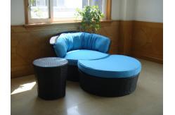China 3pcs poly rattan pool furniture supplier