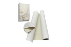China Printable Art Canvas 360gsm Inkjet Printing Pure Cotton Canvas Roll supplier