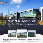 Easy Installation Steel Structure Exhibition Hall for Customer Requirements for sale