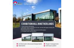 China Easy Installation Steel Structure Exhibition Hall for Customer Requirements supplier
