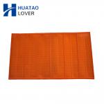 Tensioned Polyurethane Fine Screen Mesh For High Frequency Vibrating Screener for sale