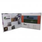 Large Battery LCD Video Brochures , 10.1 Inch LCD Video Greeting Cards Blank OEM for sale