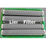 High Efficiency 0.3um-180um Pleated Filter Element Stainless Steel Wire Mesh Filter for sale