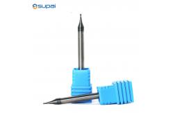China Micro Diameter End Mill With 30° Helix Angle And TiAlN Coating supplier