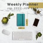 Donau Blue ECO Friendly Academic Planner With Monochrome Pages