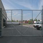 Industry Used Galvanized Chain Link Fence With Gates Diamond Chain Link Fencing for sale